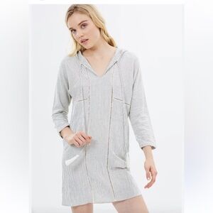 Hooded beach dress